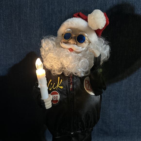 Telco Motionettes of Christmas Cool Nick Santa Claus Lights Sound And Motion - Picture 7 of 16